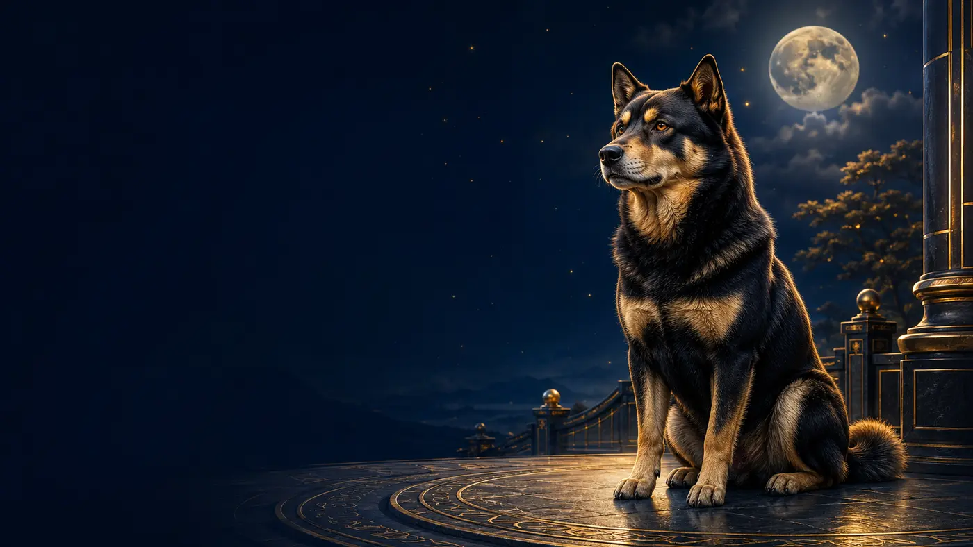 Chien céleste du zodiaque chinois