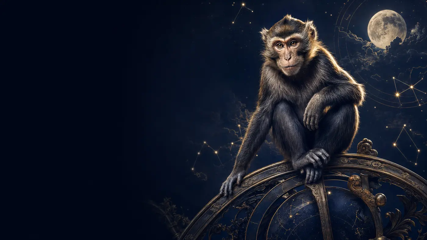 Singe céleste du zodiaque chinois